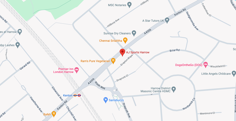 AJ Sports Map